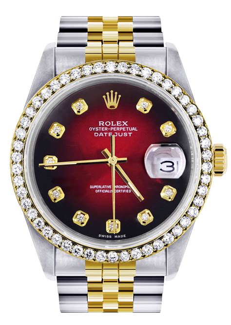 rolex datejust red and black date|rolex datejust black price.